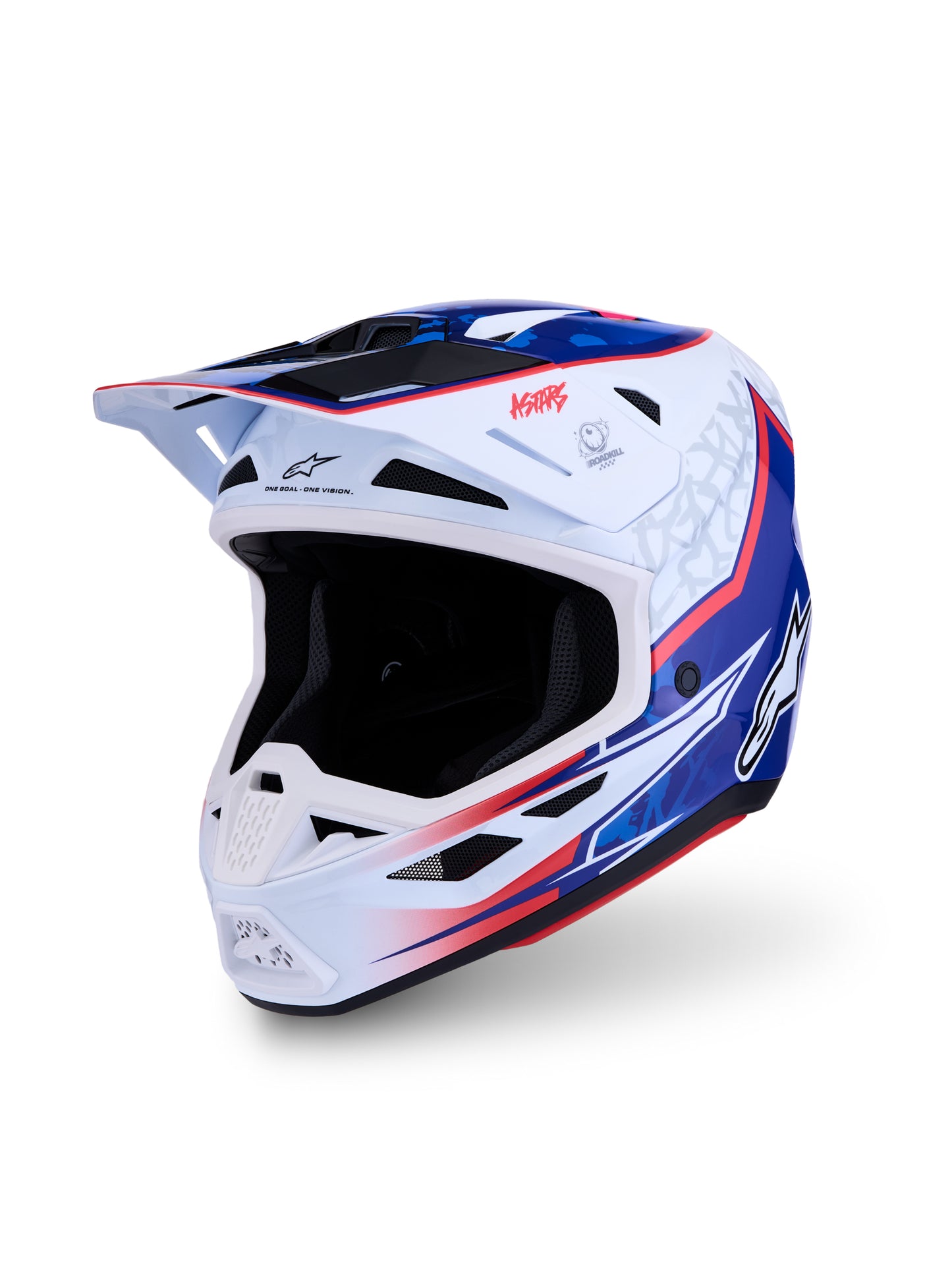 S-m7 Blaster Helmet Ece06/dot Prpl/pink/wht Glossy Xs