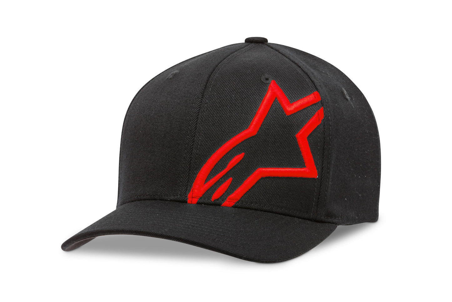 Corp Shift 2 Curved Brim Hat Black/red Sm/md