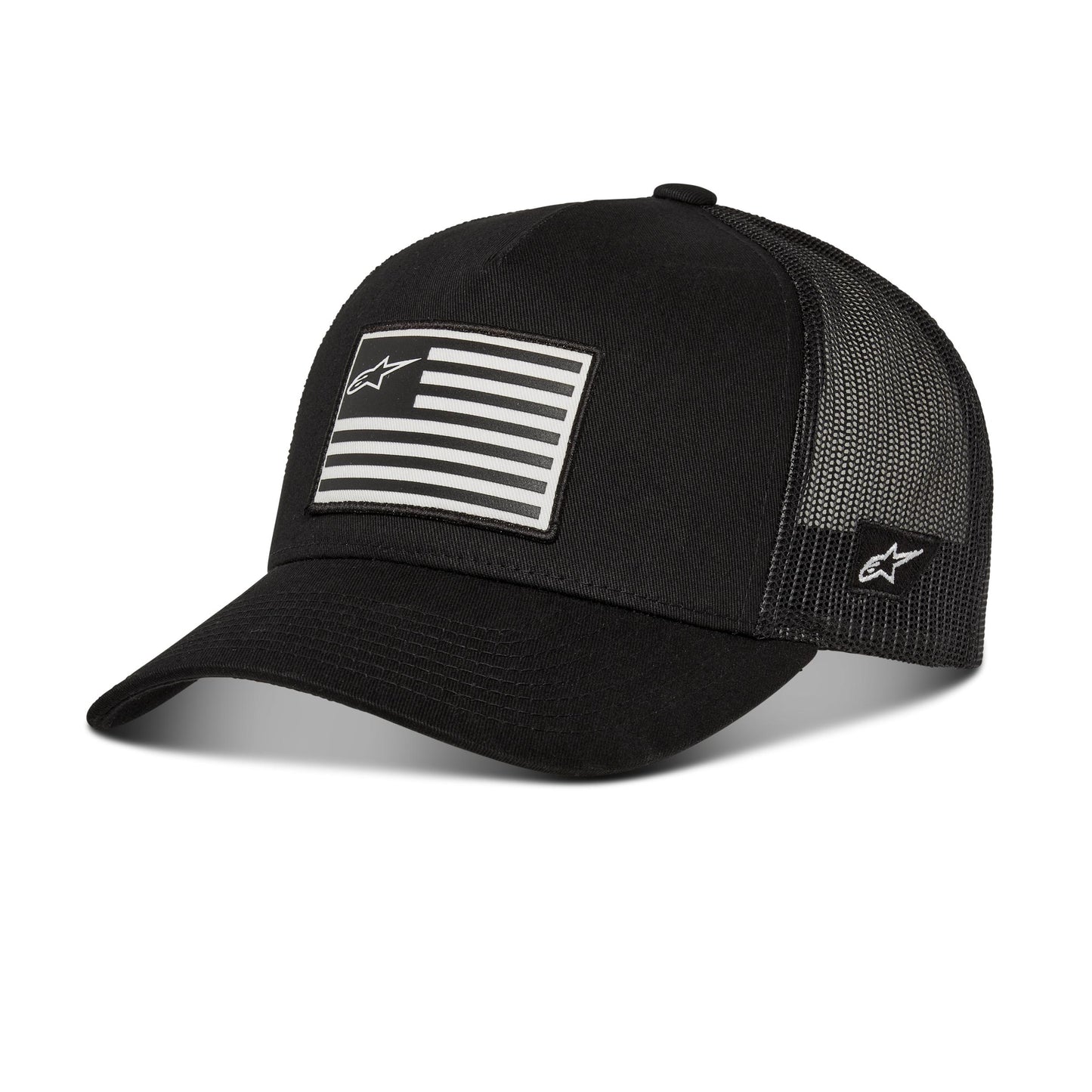 Flag Snapback Hat White/navy/red O/s