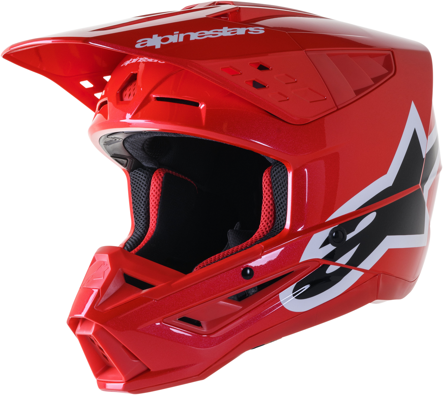 Honda S-m5 Helmet White/blue/red Glossy Xs
