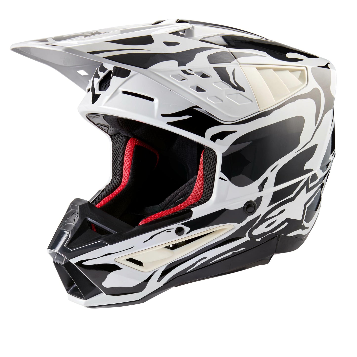 Honda S-m5 Helmet White/blue/red Glossy Xs