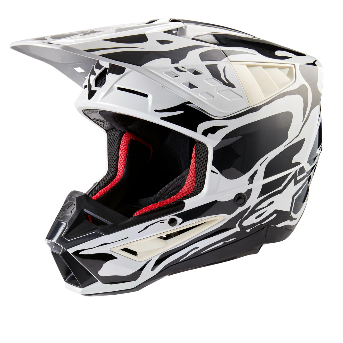 Honda S-m5 Helmet White/blue/red Glossy Xs