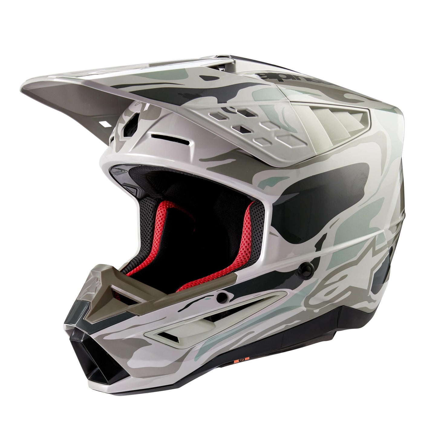 Honda S-m5 Helmet White/blue/red Glossy Xs