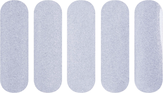 Reflective Grey Helmet Stickers 5pcs
