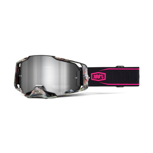 100% Armega Goggle Sarcelle Mirror Silver