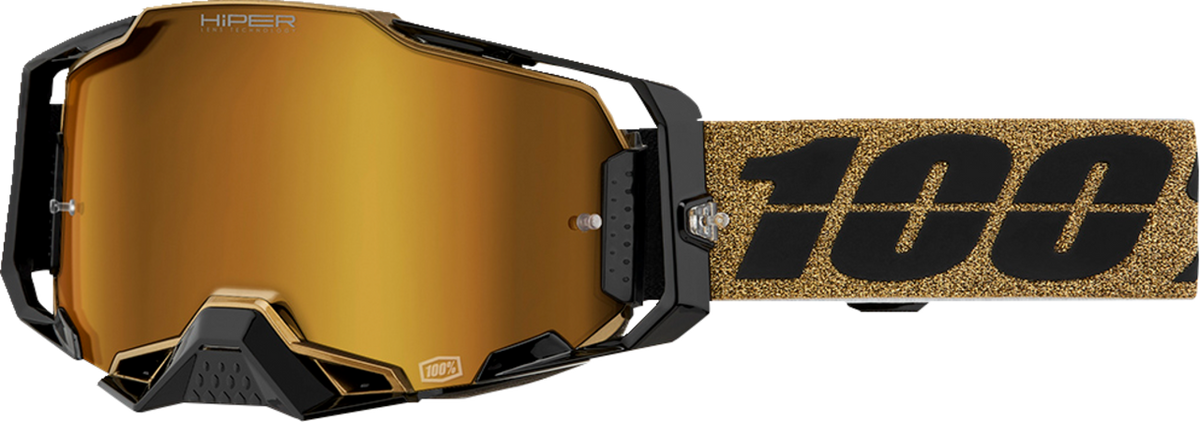 100% Armega Hiper Goggle Glory Red Mirror