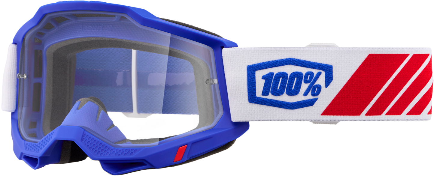 100% Accuri 2 Goggle Kolby Clear Lens