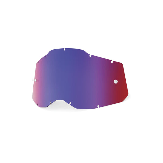 100% Rc2/ac2/st2 Sheet Mirror Red/blue Lens