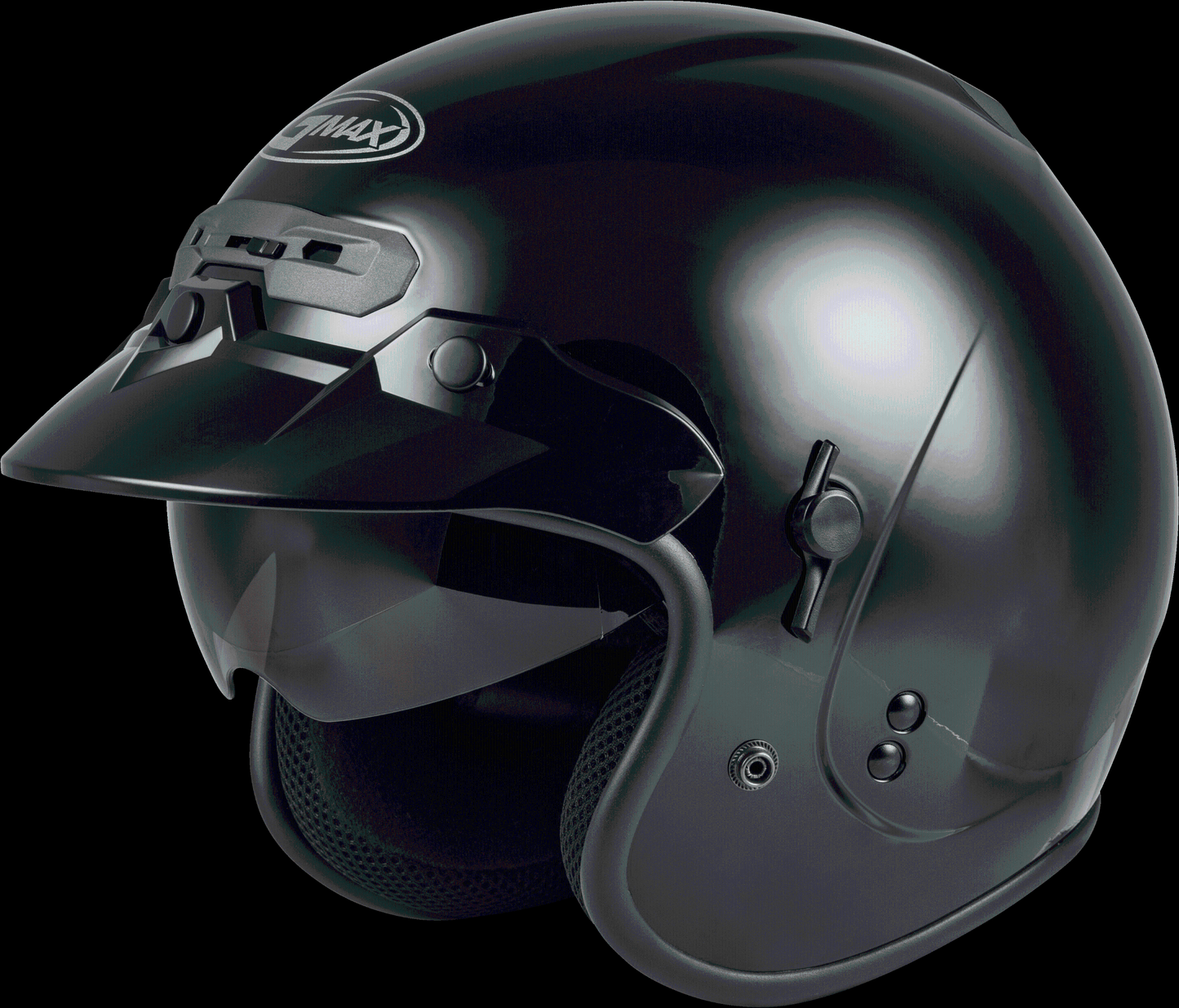 Gm-32 Open-face Helmet Candy Red Xs