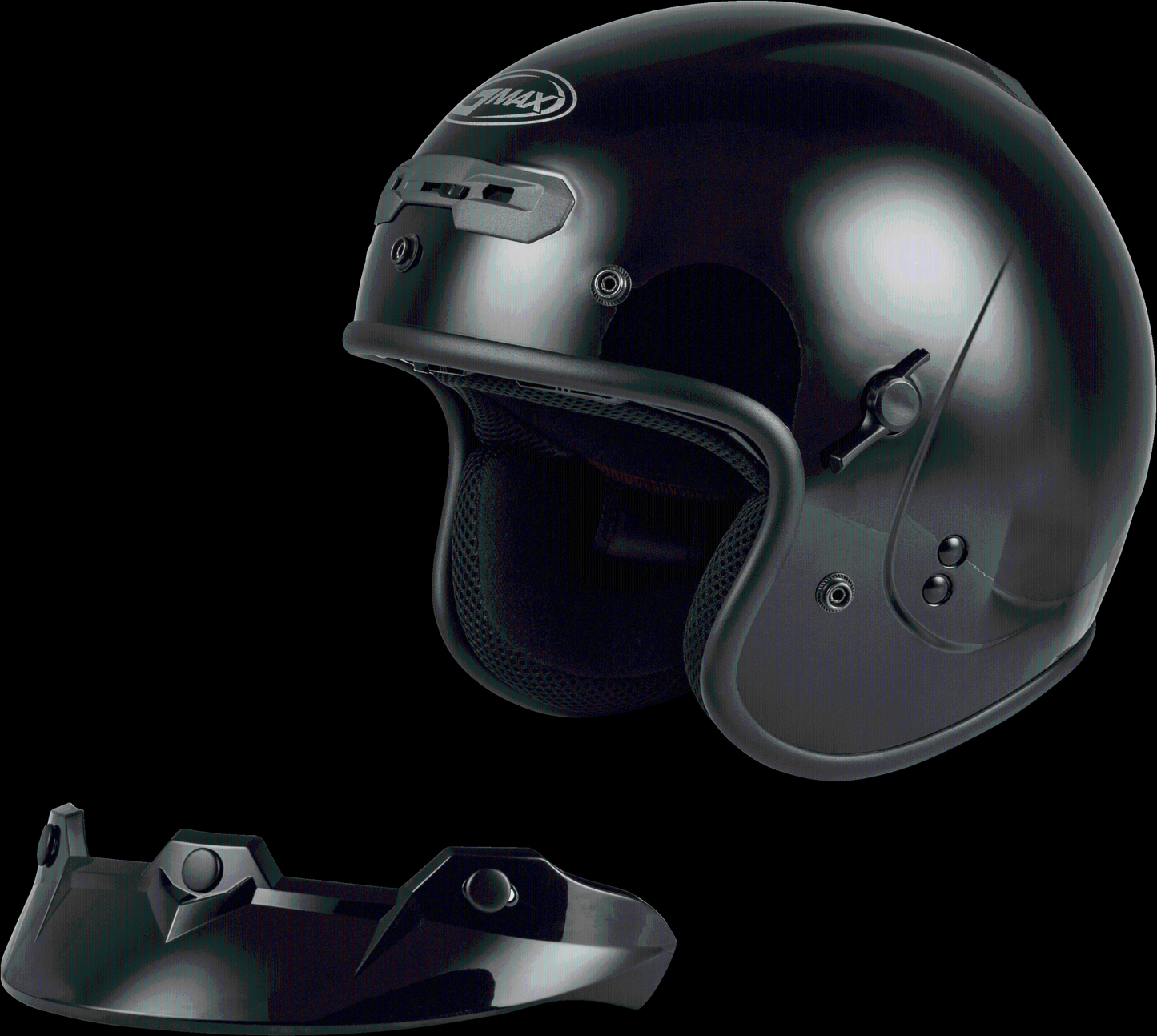 Gm-32 Open-face Helmet Candy Red Xs