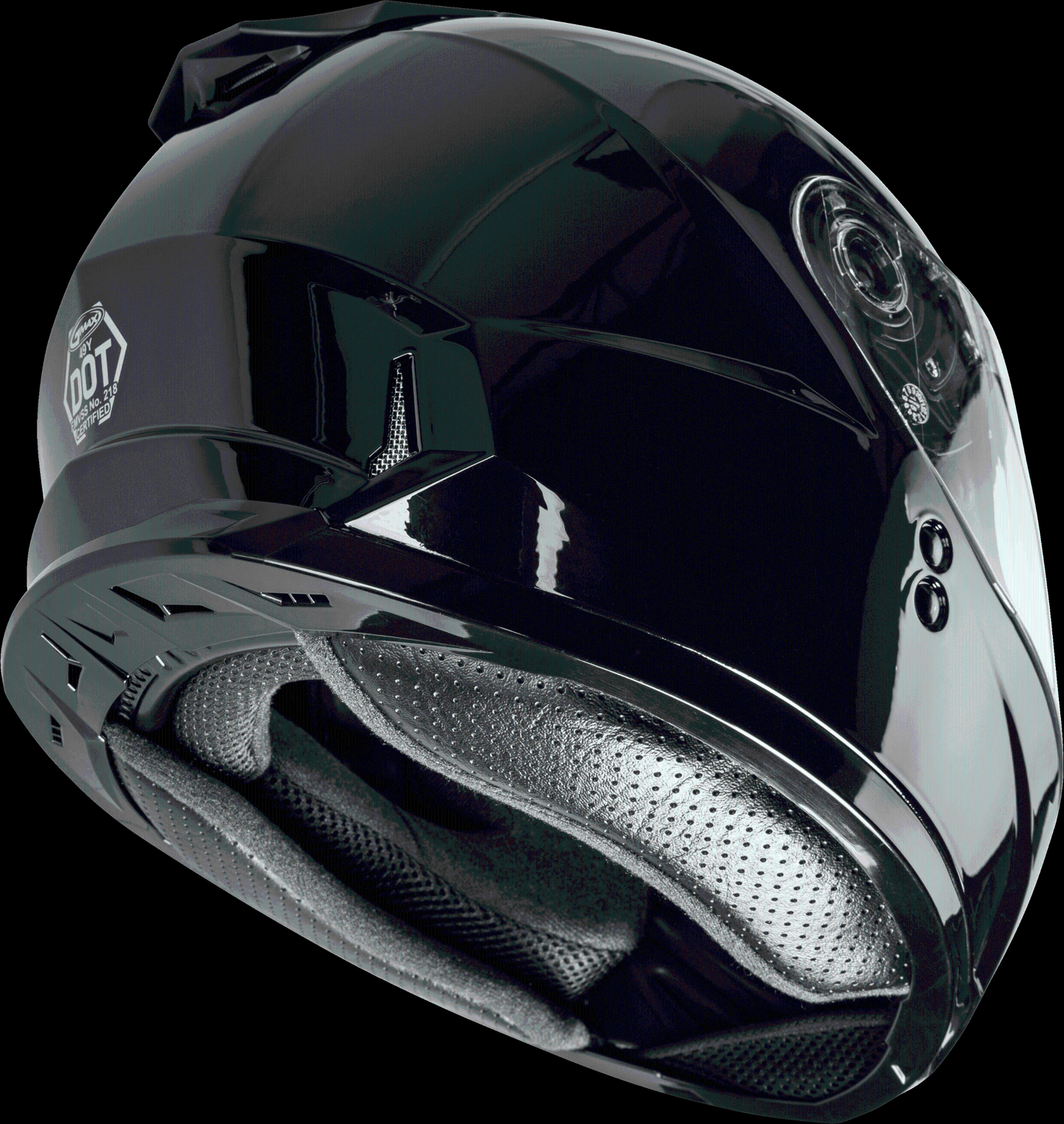 GMax Youth Gm-49y Full-face Helmet Black