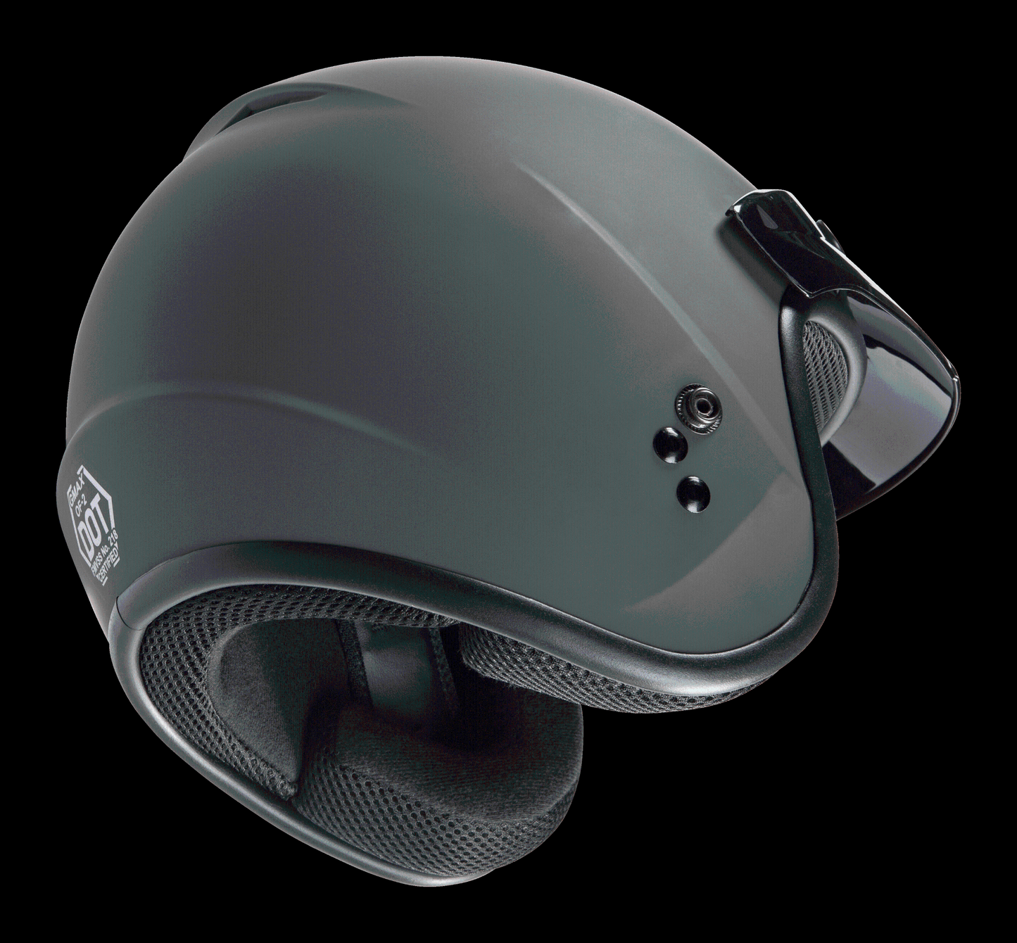 Of-2 Open-face Helmet Wine Red Xs