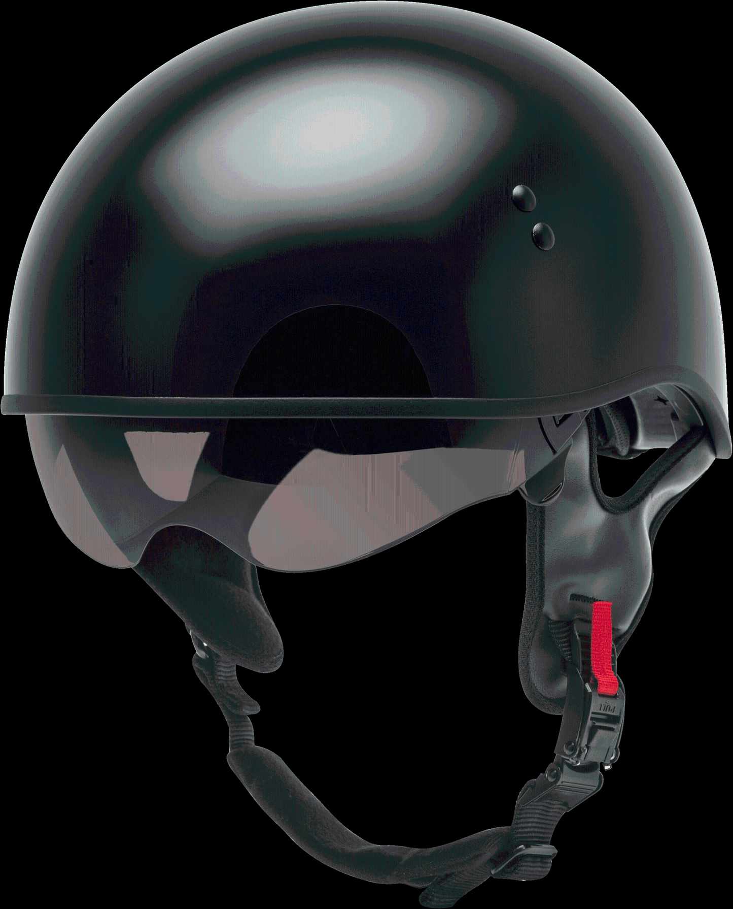 Hh-65 Half Helmet Naked Matte White Xs