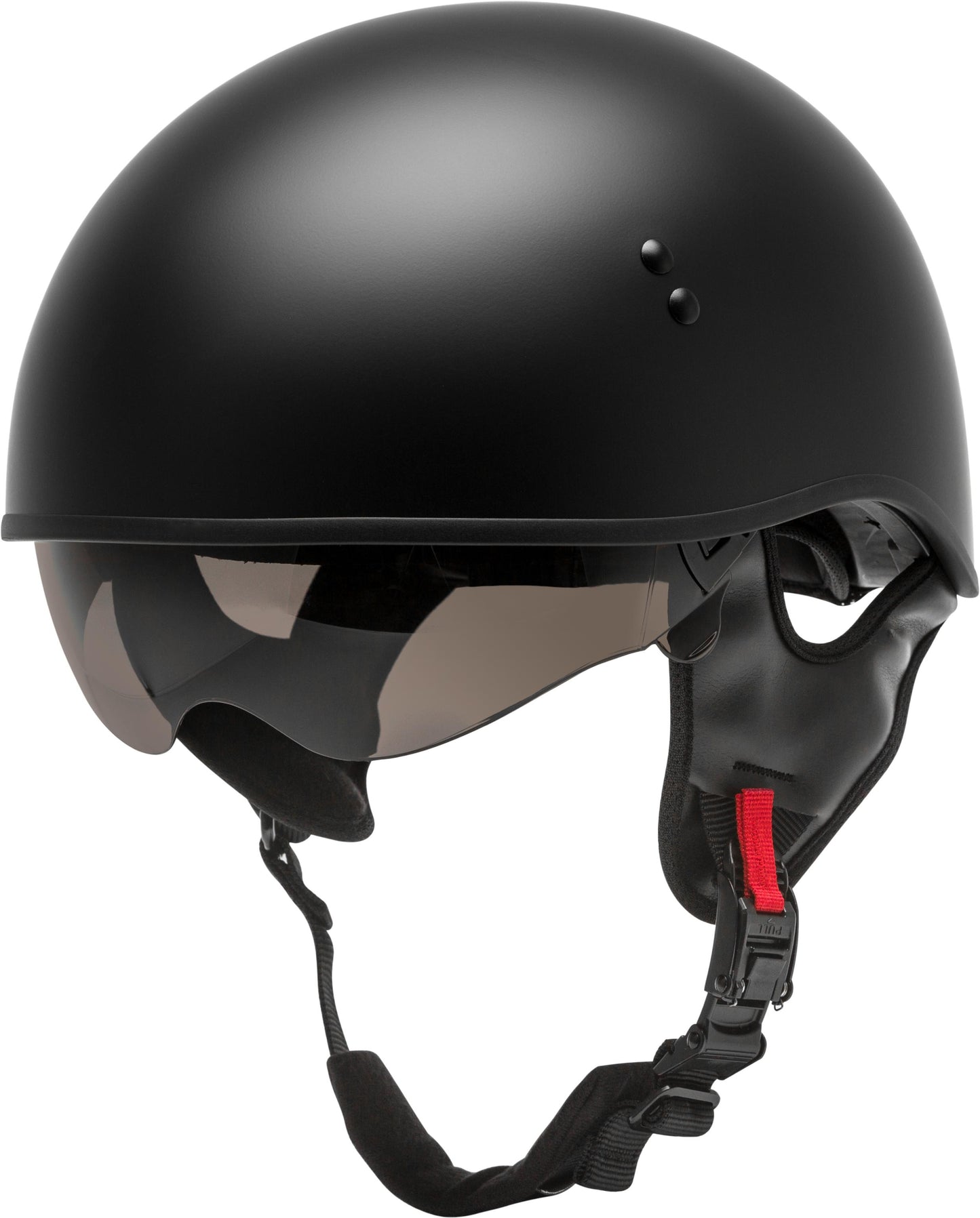Hh-65 Half Helmet Naked Matte White Xs