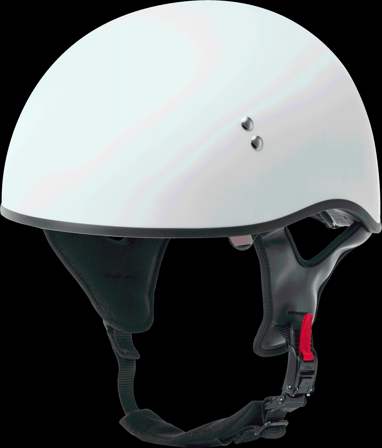 Hh-65 Half Helmet Naked Matte White Xs
