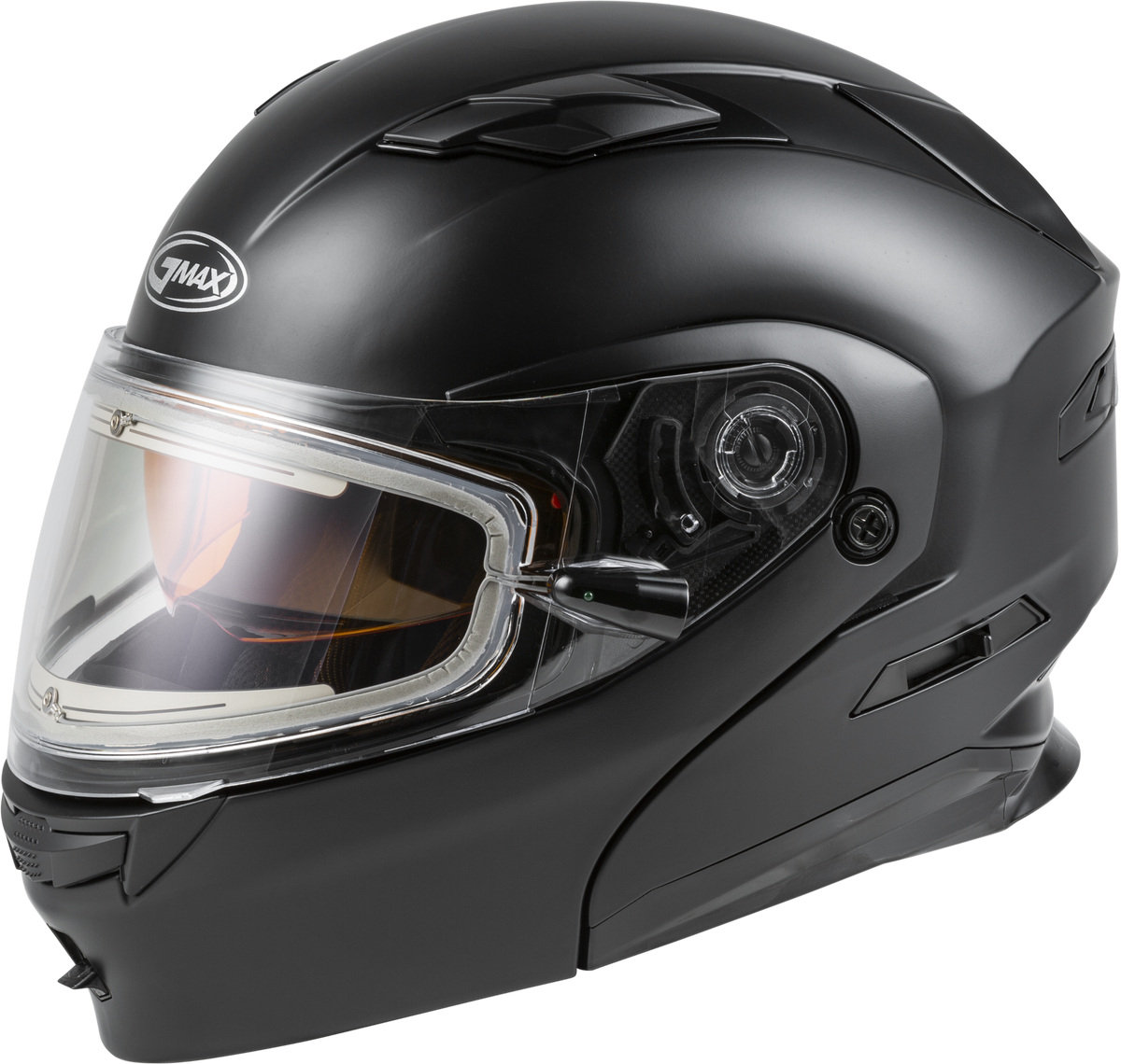GMax Md-01s Modular Snow Helmet W/electric Shield Solids