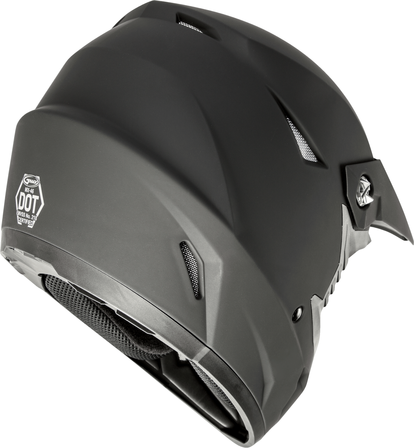 Mx-46 Off-road Helmet Matte Black Xs
