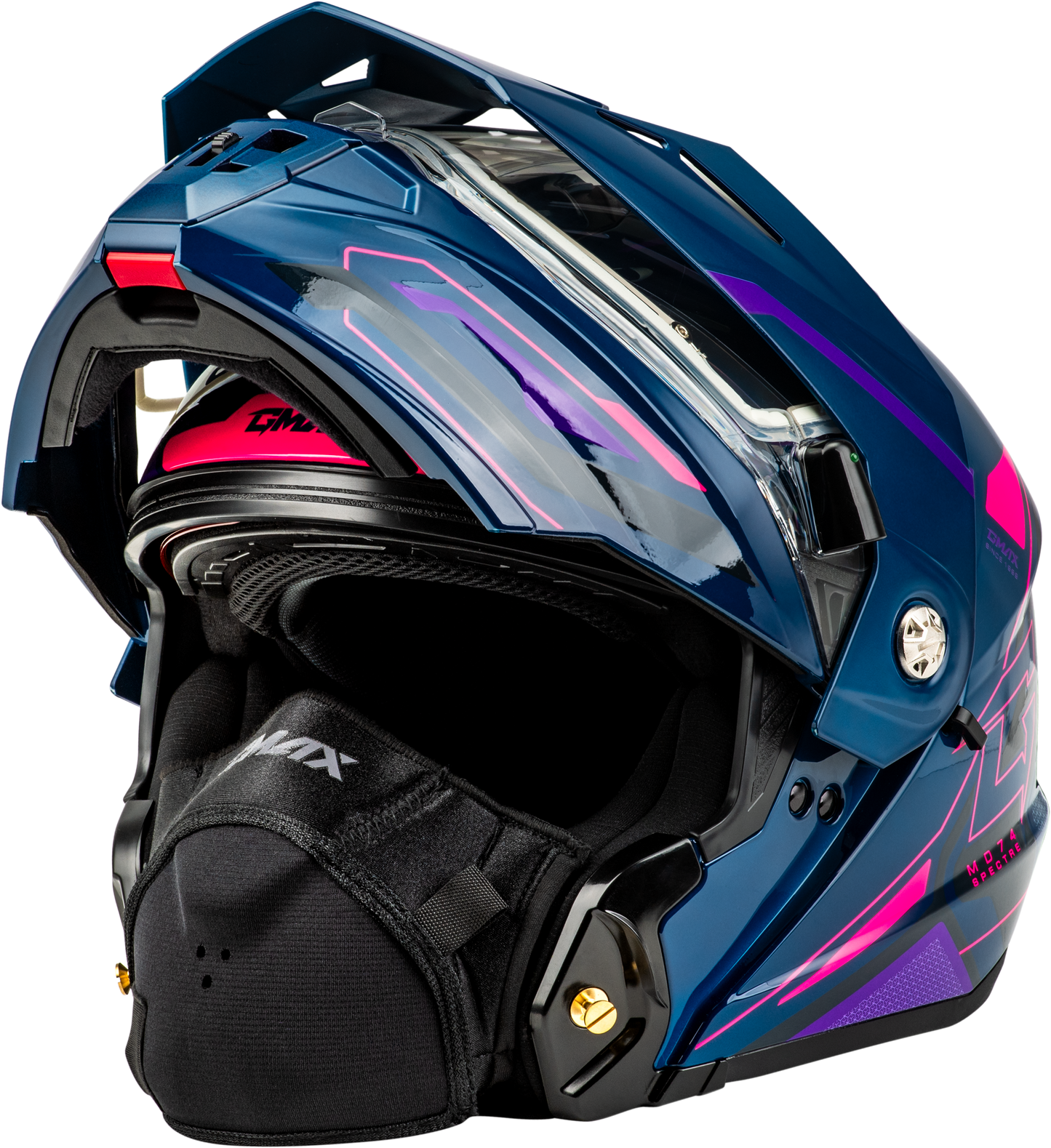 GMax Md-74s Spectre Snow Helmet W/ Electric Shield