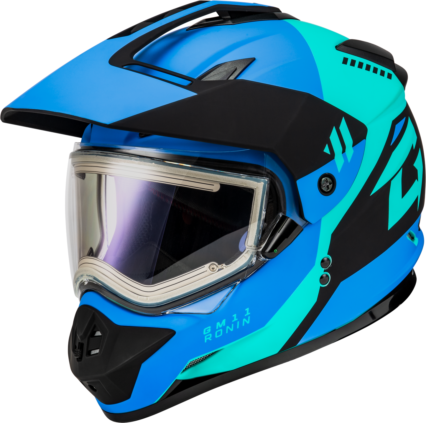 GMax Gm-11s Ronin Snow Helmet W/ Elec Shld