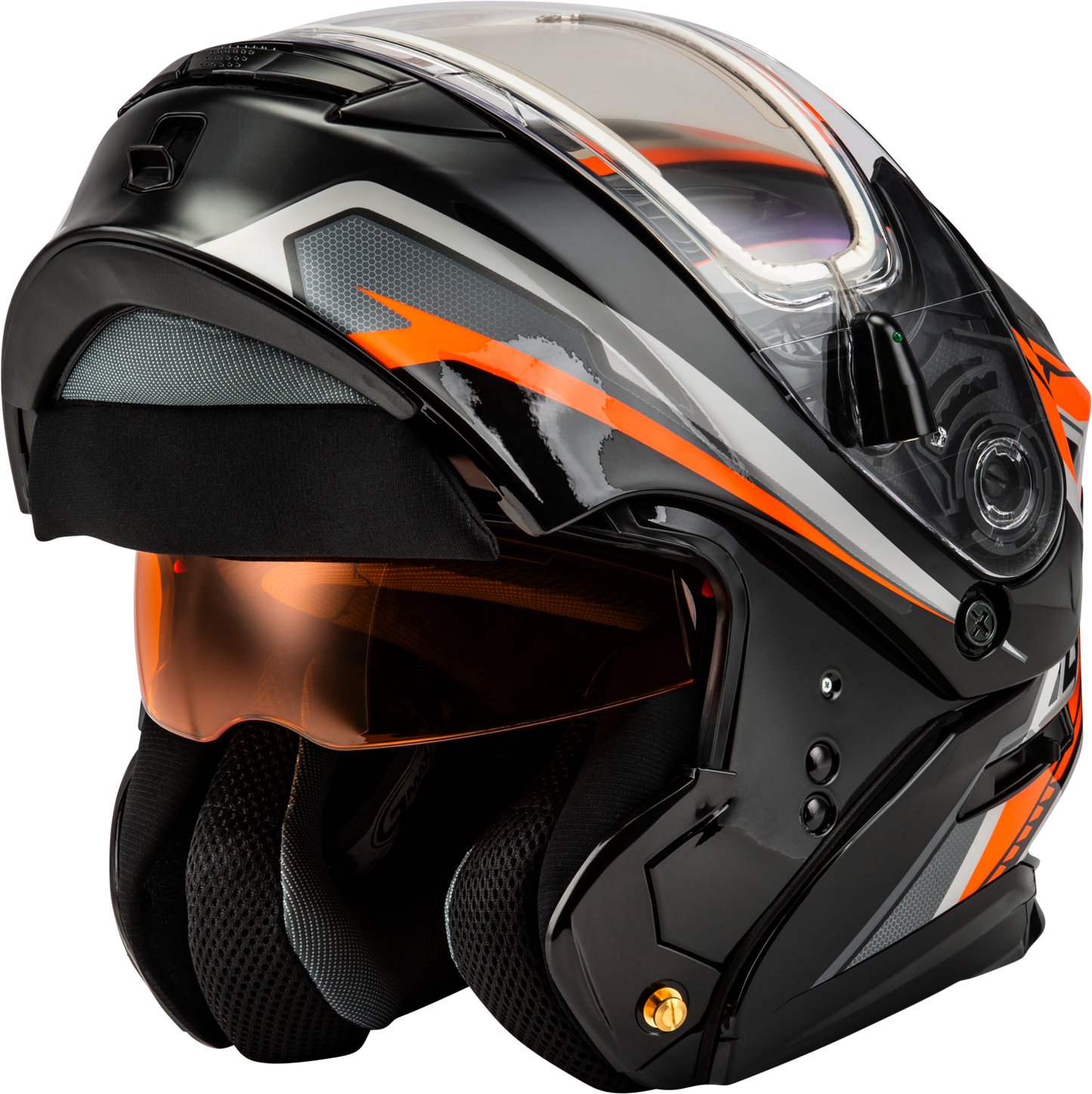 GMax Md-01s Transistor Snow Helmet W Elec Shld