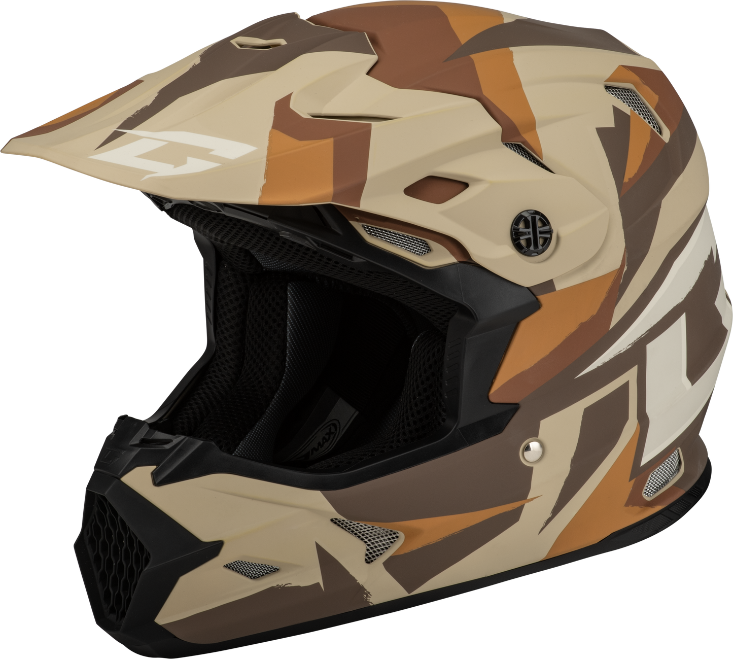 Mx-96 Splinter Helmet Black/purple/blue Xs