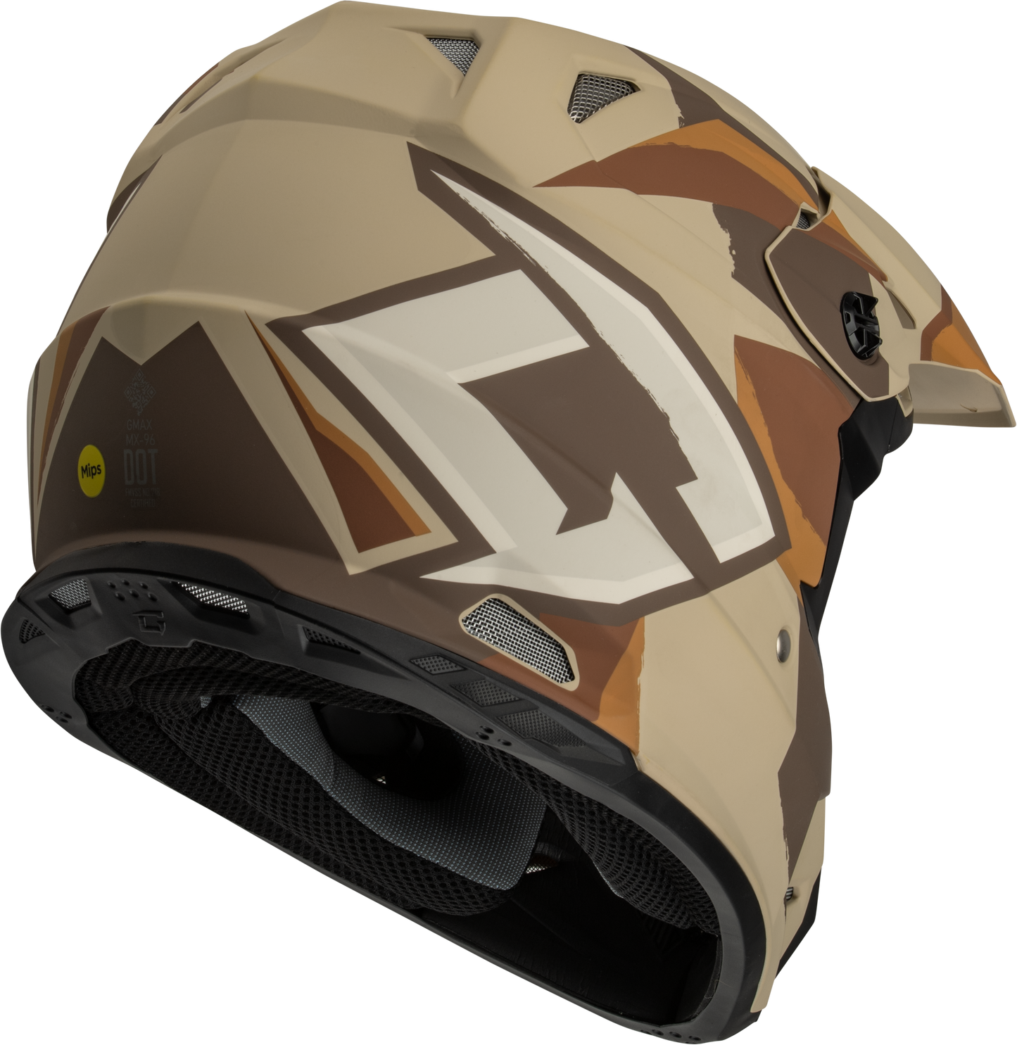 Mx-96 Splinter Helmet Black/purple/blue Xs