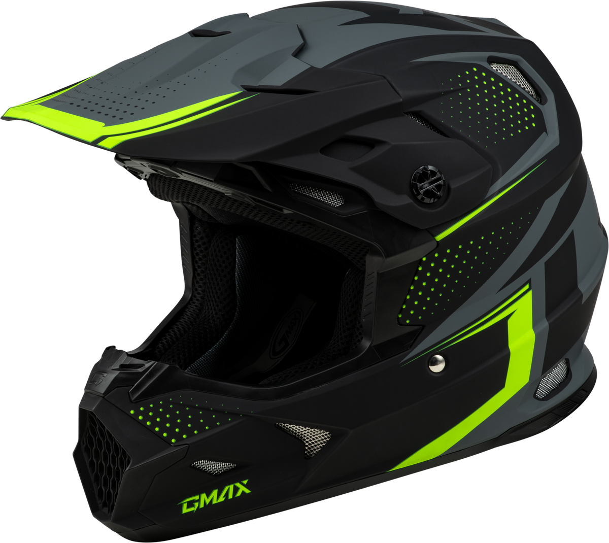 Mx-96 502 Helmet Matte Grey/hi-viz Xs