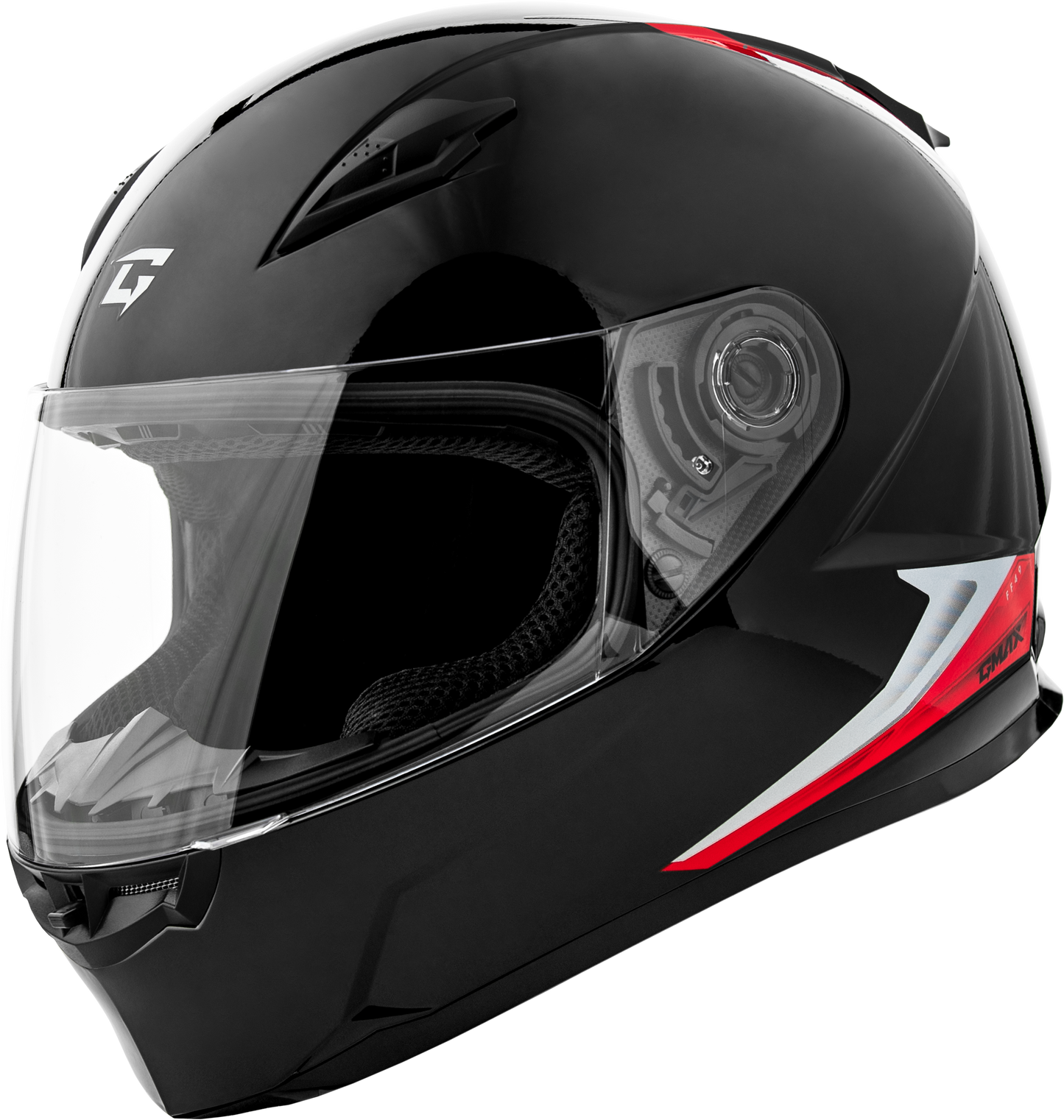 Ff-49 Syth Helmet Black/silver Blue Xl