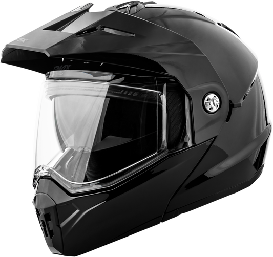 Md-74 Solid Helmets Matte Black Xs