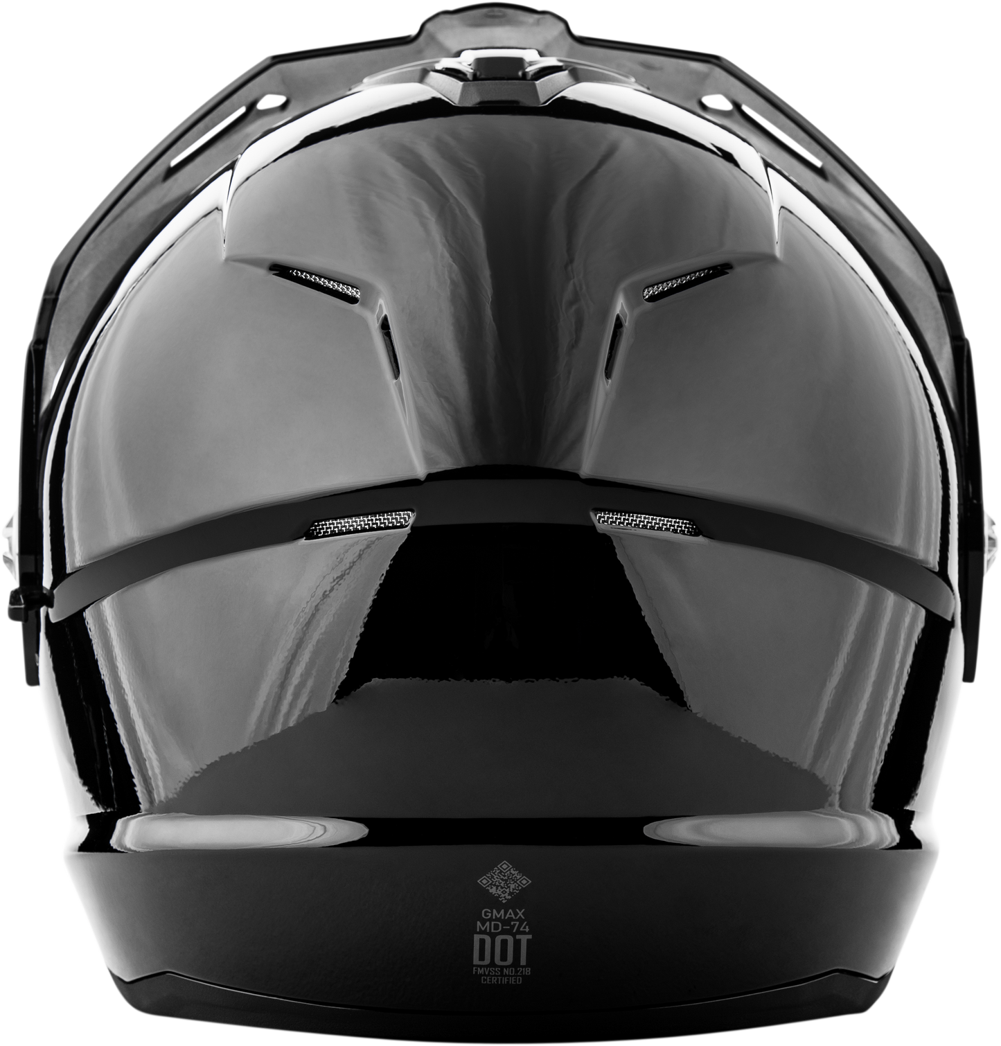 Md-74 Solid Helmets Matte Black Xs
