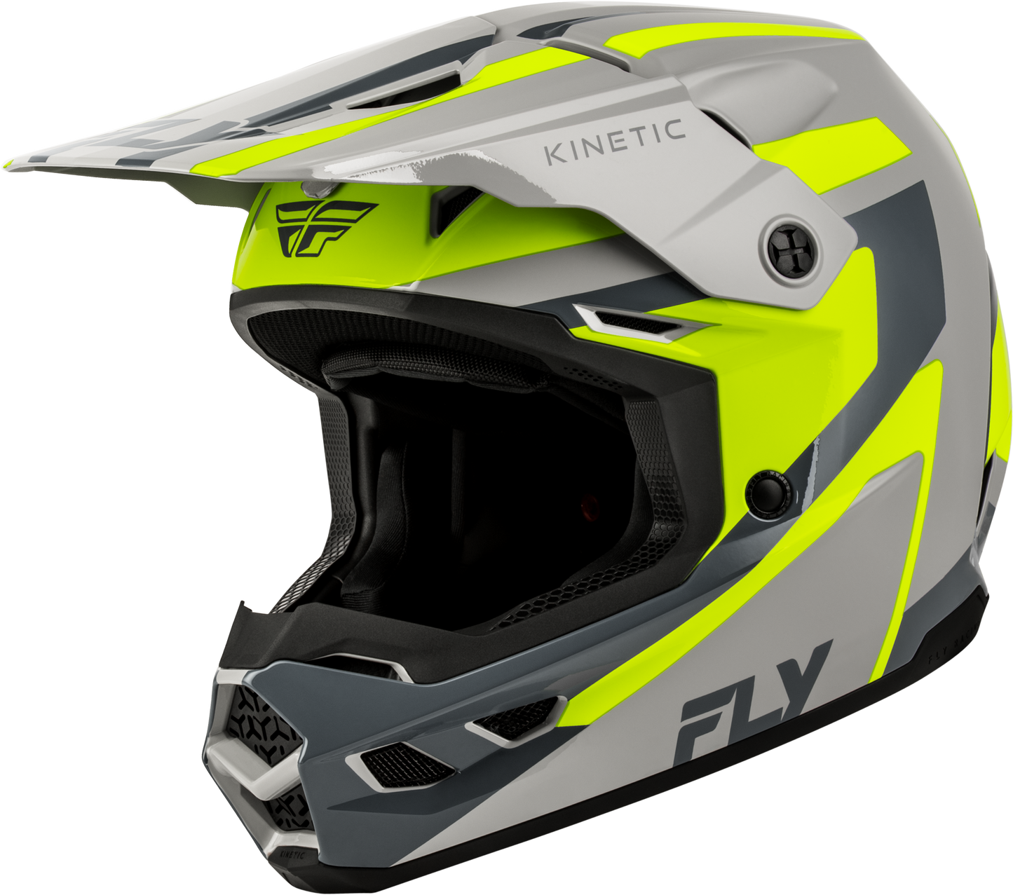 Kinetic Sync Helmet Grey/hi-vis Xs