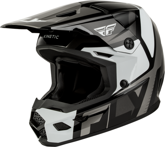 Youth Kinetic Scrap Helmet White/orange/blue/grey Ys