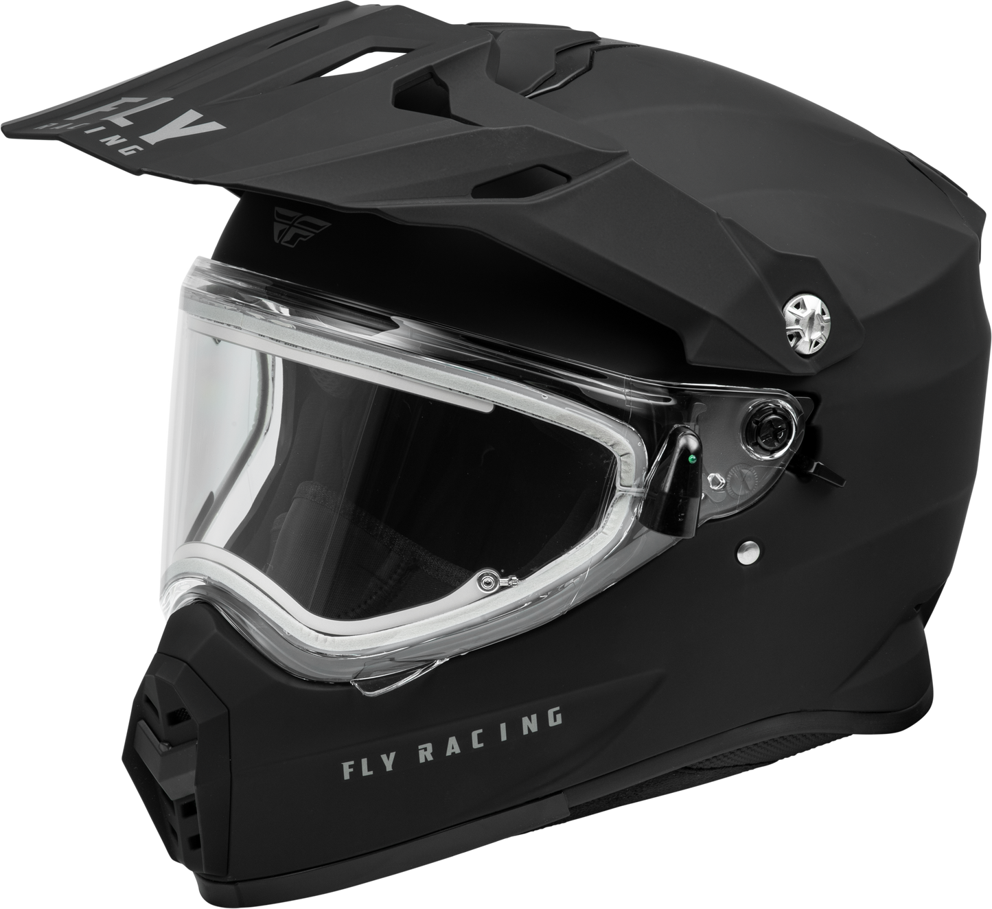 Trekker Cw Solid Helmet Elec Shld Matte Black Xs