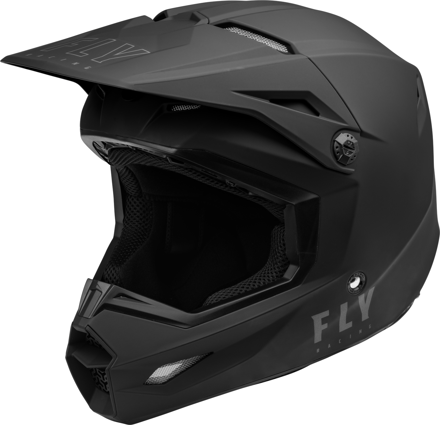 Youth Kinetic Lite Helmet Solid Matte Black Ys