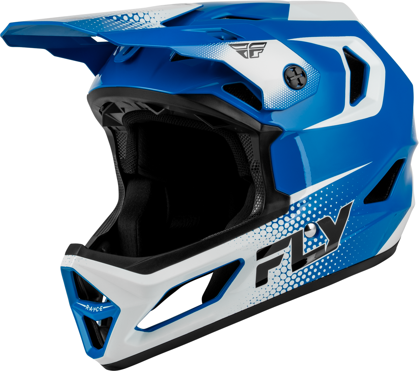 Rayce Sonar Bicycle Helmet Black/electric Blue Xs