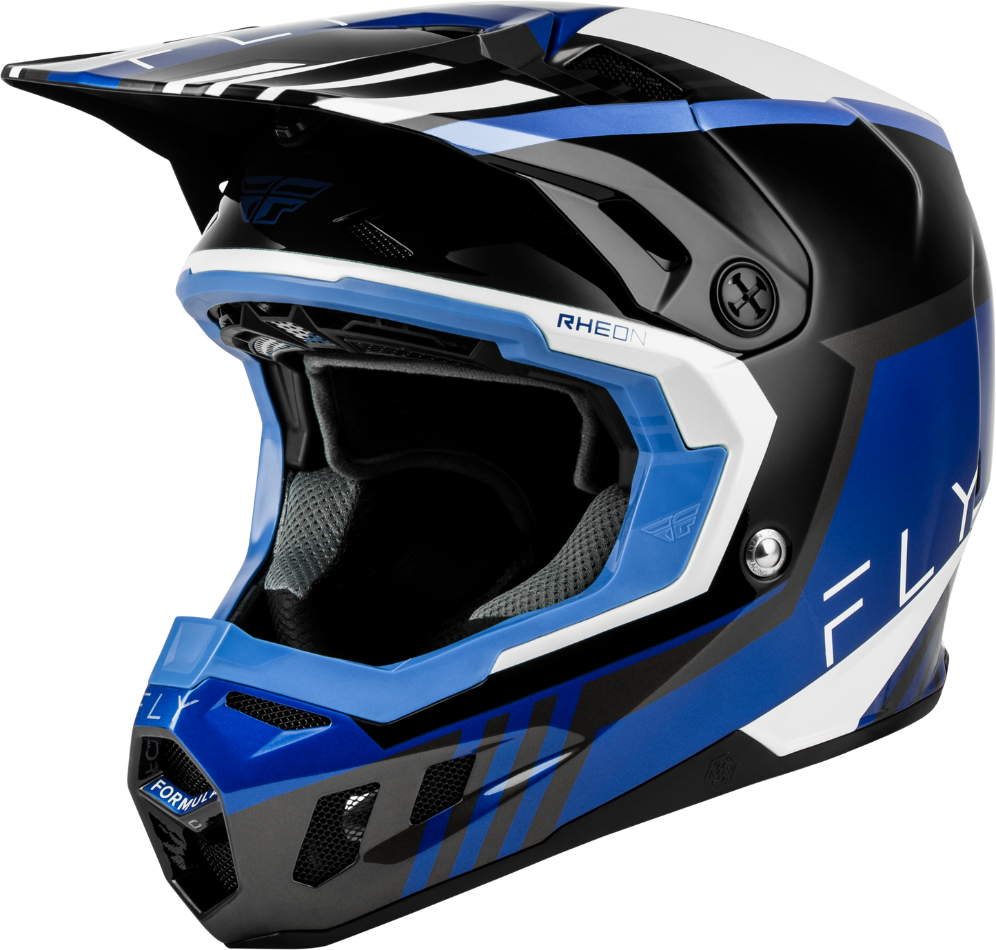 Youth Formula Cc Strike Helmet Matte Grey/green/teal Yl