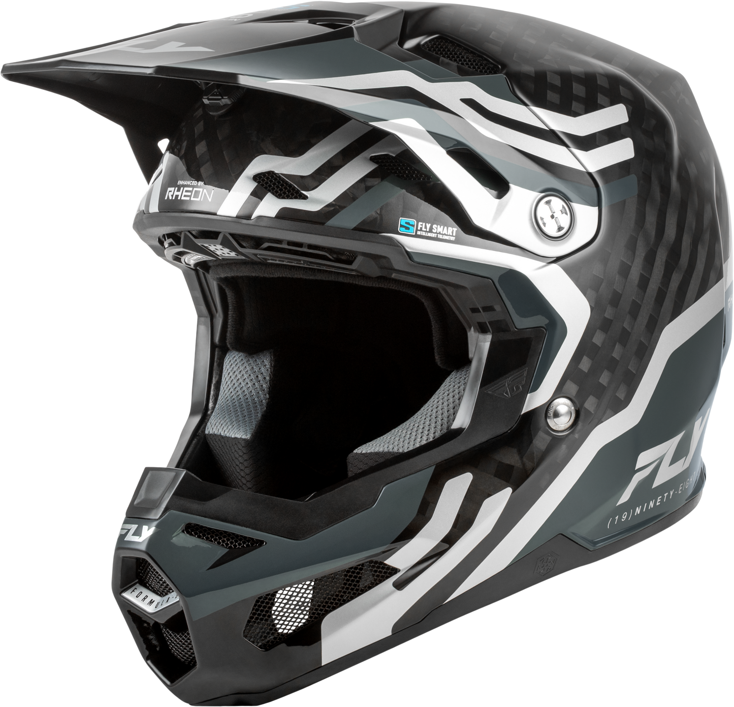 Yth Formula S Carbon Byte Hlmt Black Carbon/teal/lime Yl
