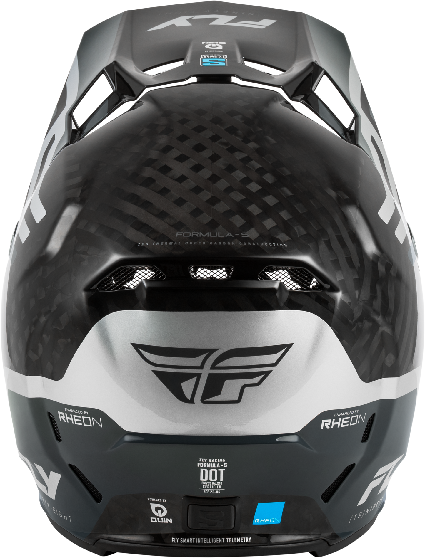 Yth Formula S Carbon Byte Hlmt Black Carbon/teal/lime Yl