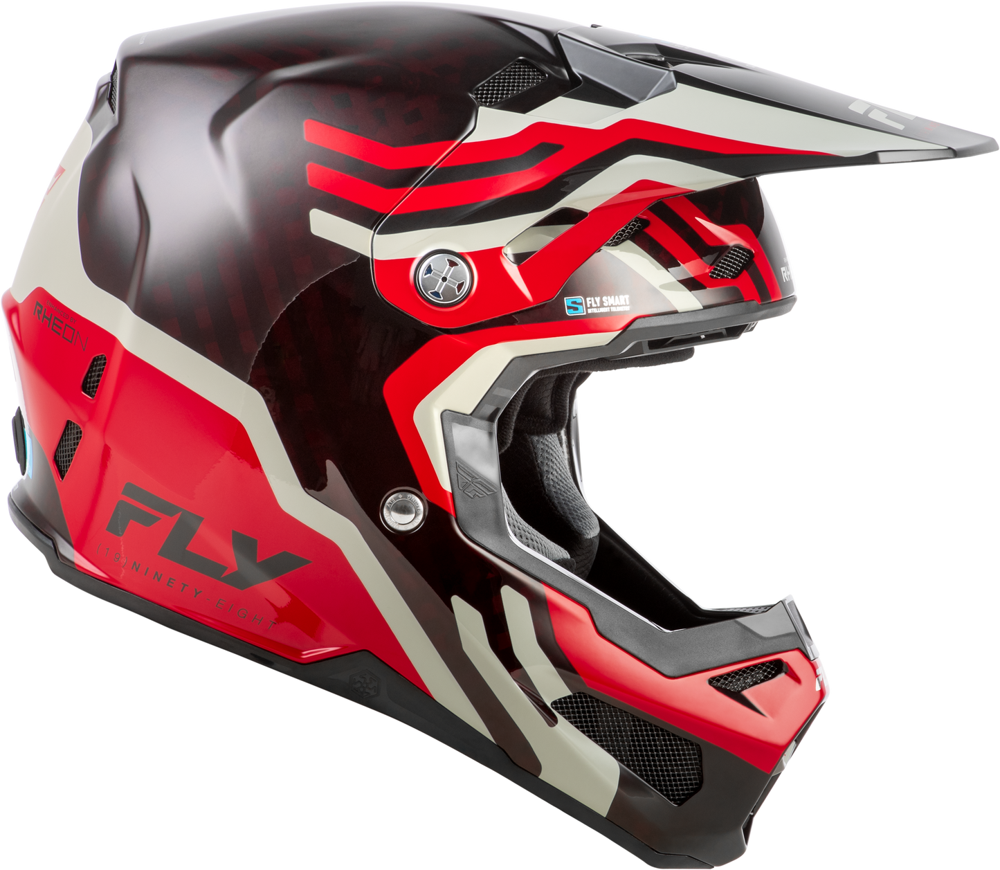 Formula S Carbon Byte Helmet Black Carbon/teal/lime Xs