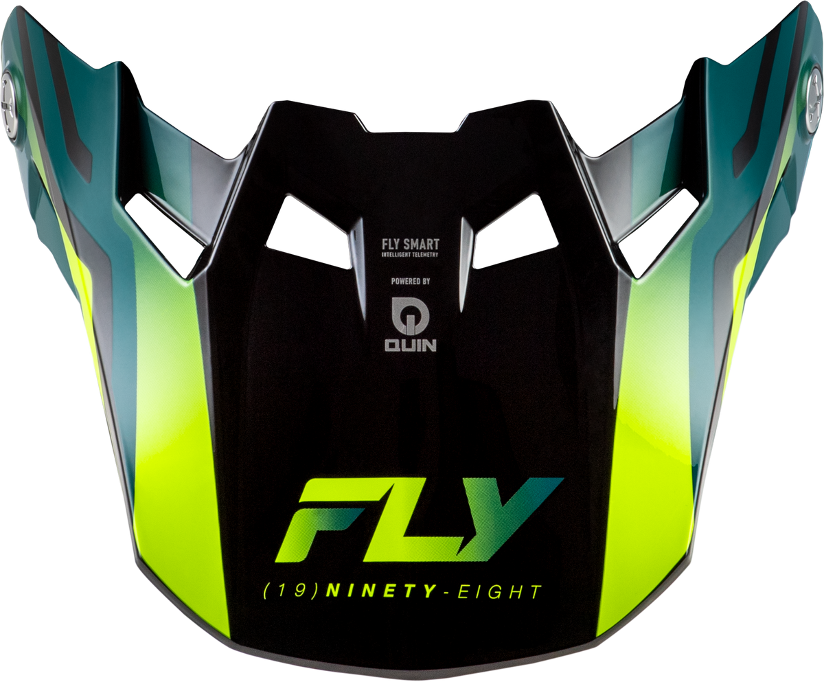 Formula S Carbon Byte Visor Black Carbon/teal/lime Xl/2x