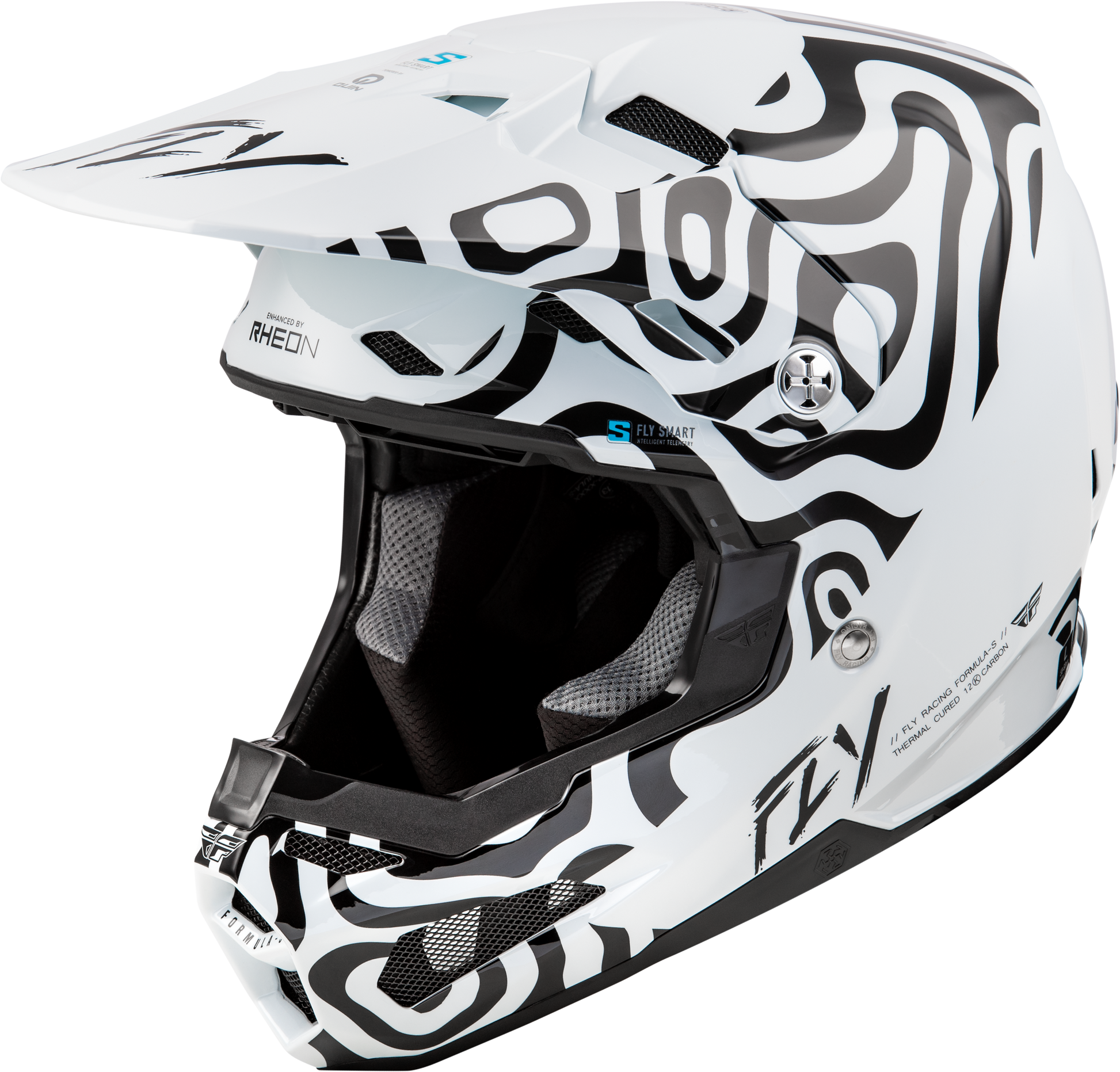 conehead motorcycle helmet Fly Youth Formula S Carbon Abyss Helmet – RAVE X