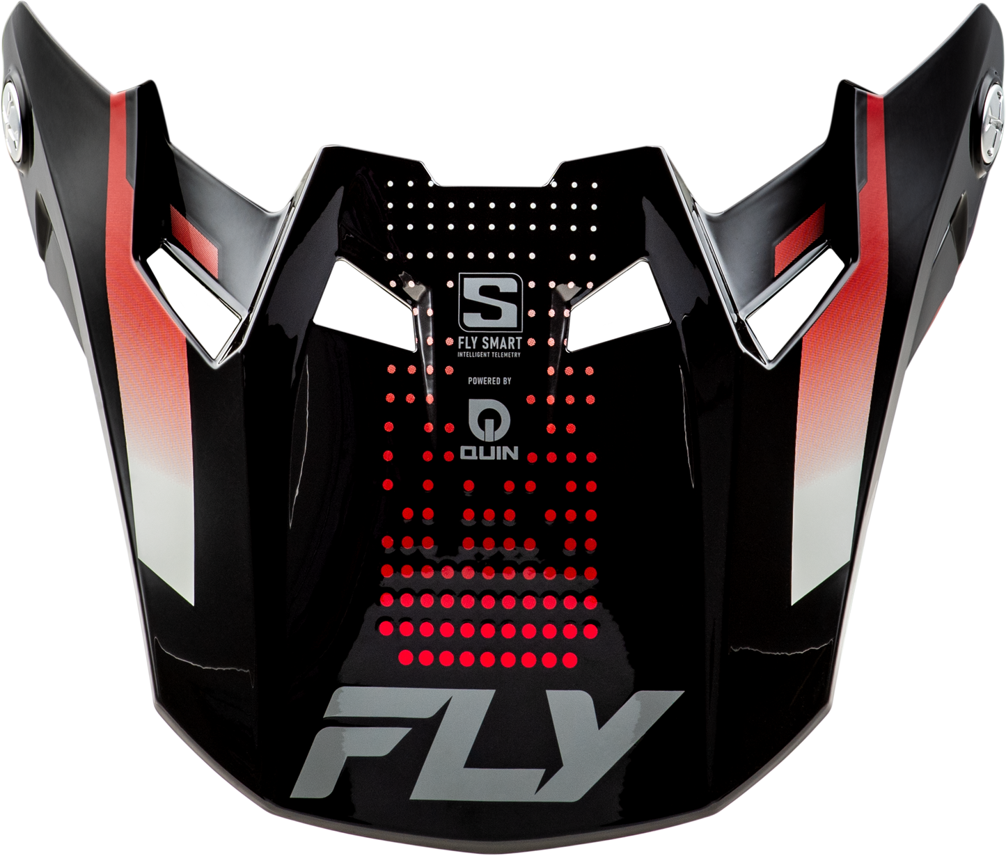 Formula S Carbon Solid Visor White Xl/2x