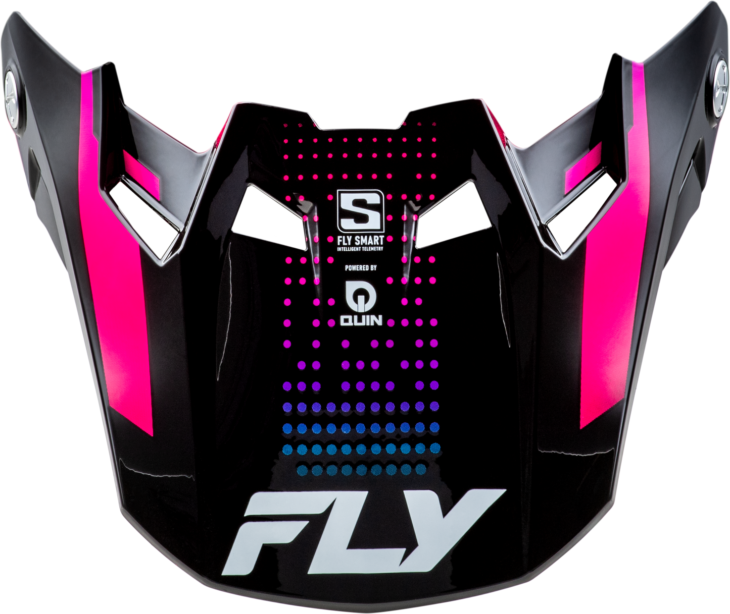 Formula S Carbon Solid Visor White Xl/2x