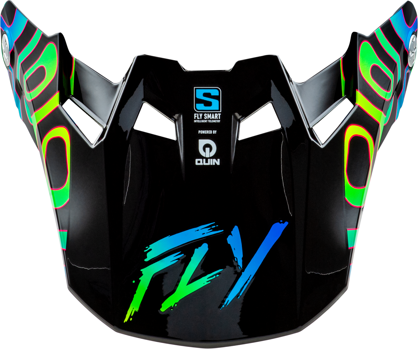 Formula S Carbon Solid Visor White Xl/2x