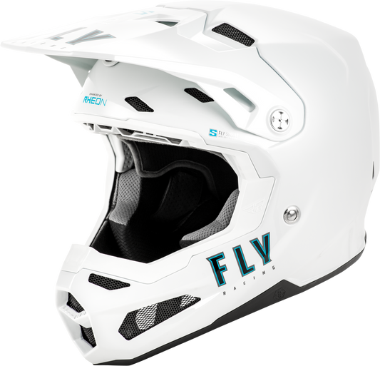 Fly Youth Formula S Carbon Solid Helmet White Yl