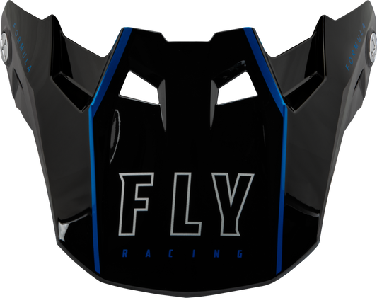 Formula Carbon Tracer Visor Silver/black Yl/sm
