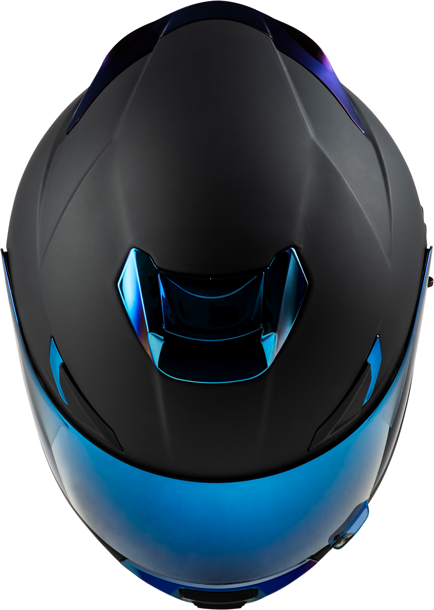 Fly Sentinel Recon Helmet Matte Black/blue Chrome