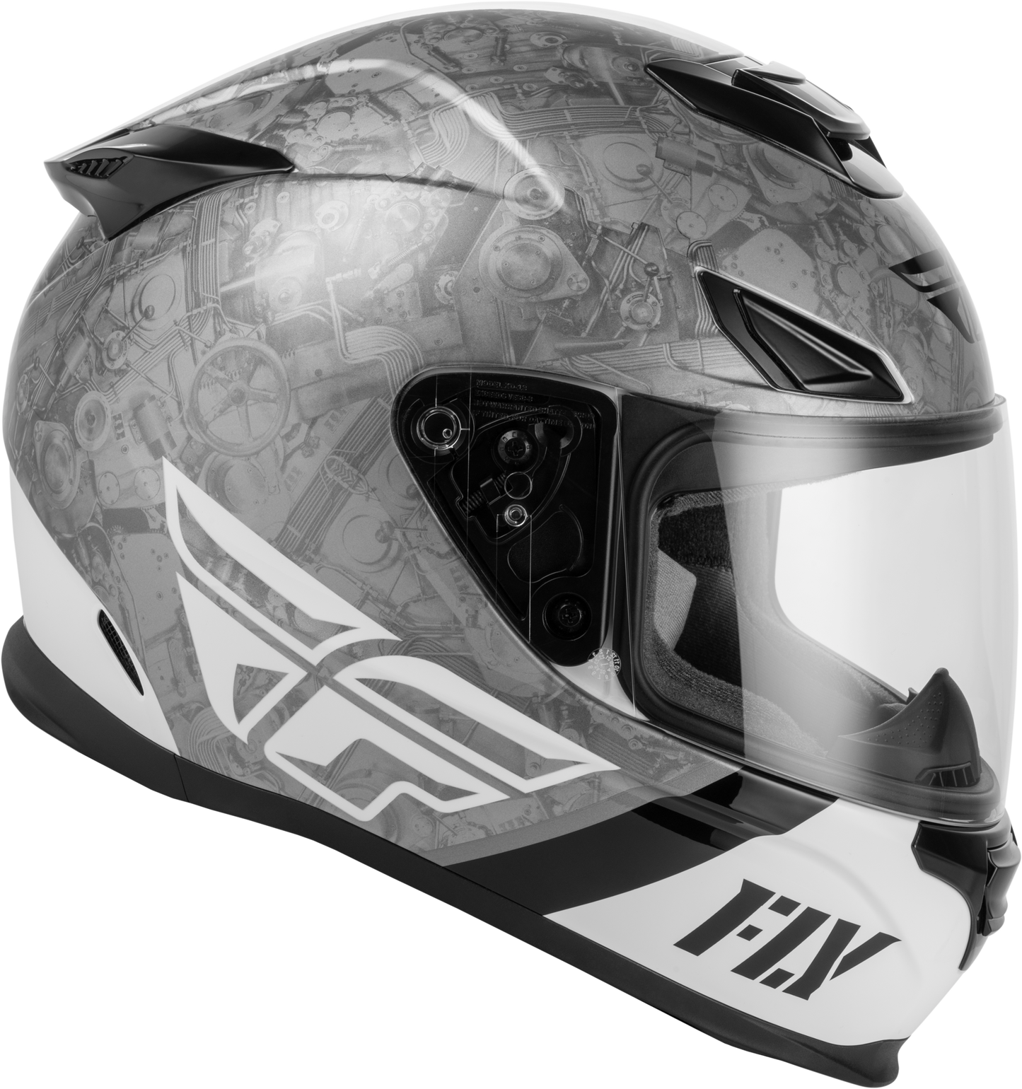 Sentinel Mech Helmet Black/grey/gold Xs