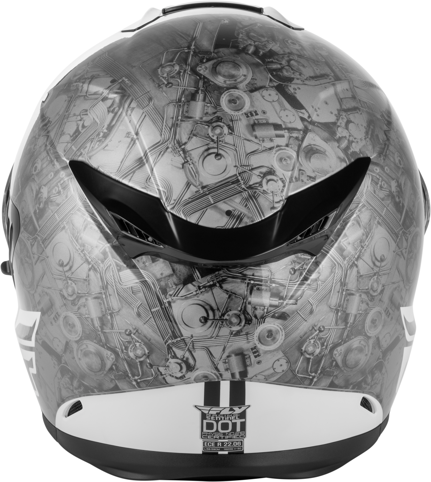 Sentinel Mech Helmet Black/grey/gold Xs