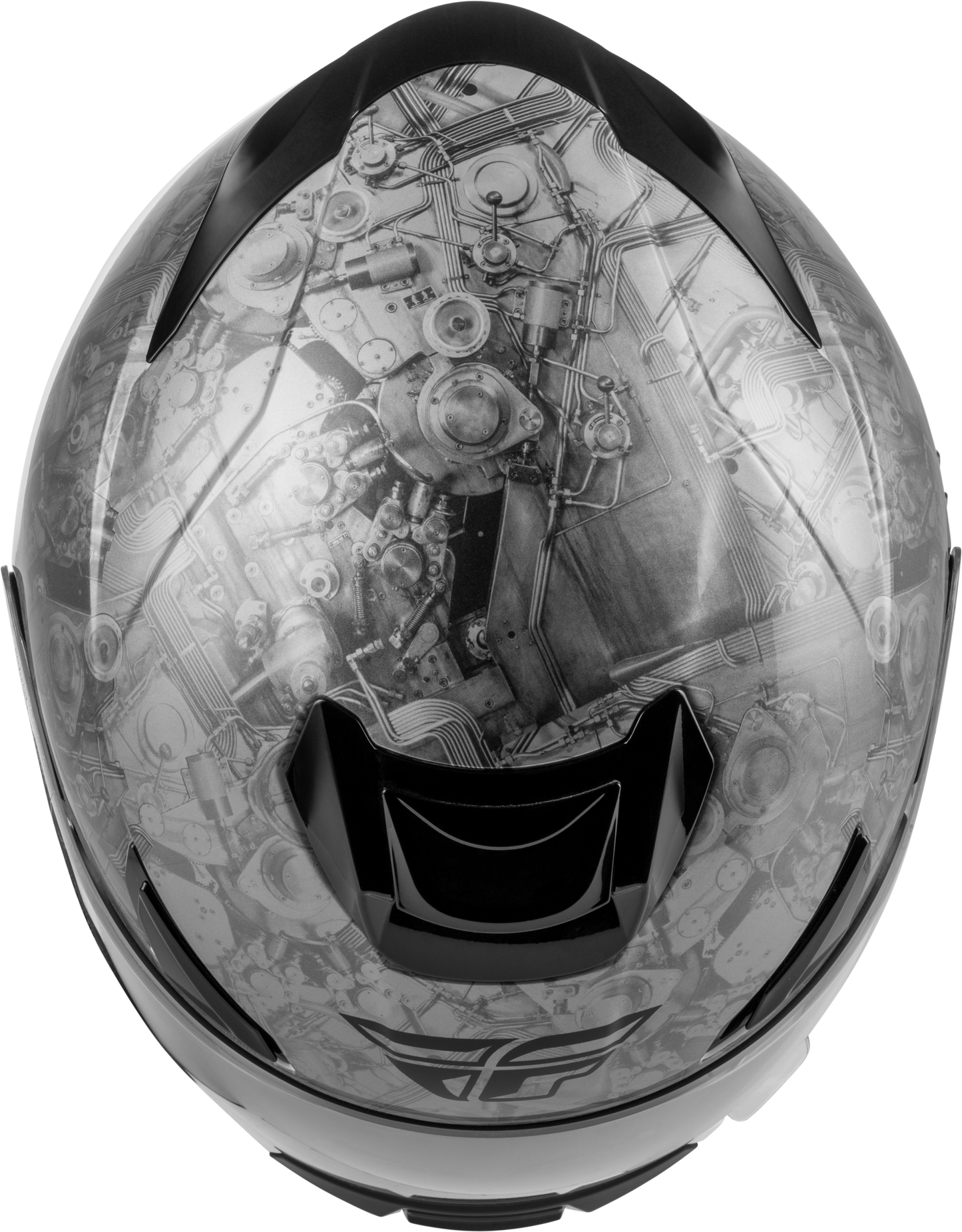 Sentinel Mech Helmet Black/grey/gold Xs